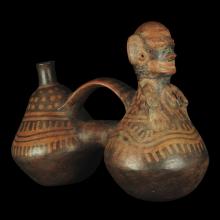 Vase chanteur � double panse